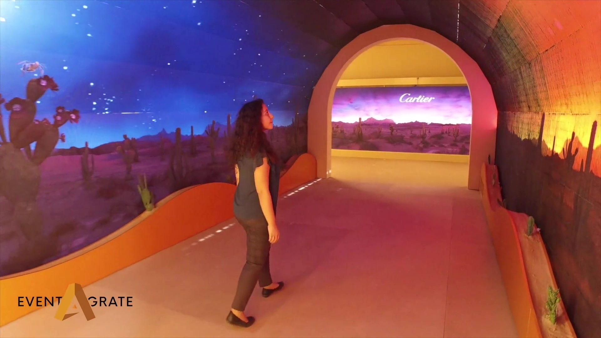 cartier interactive tunnel